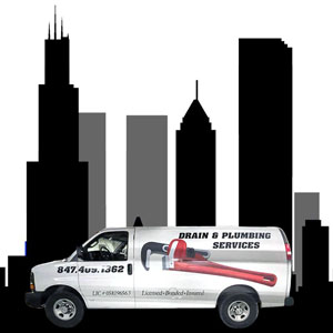 Service Area Map Plumber Near Me Chicago Northwest Suburbs, IL