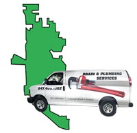 Local Plumber Service Area Map Arlington Heights, IL