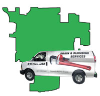 Local Plumber Service Area Map Barrington, IL