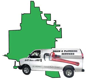 Local Plumber Service Area Map Des Plaines, IL Local Plumber Service Area Map Des Plaines, IL